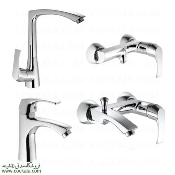 ست کامل شیرآلات البرز روز مدل یونیک - 6