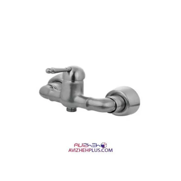 شیر توالت البرز روز مدل مارتین استیل مات - 4