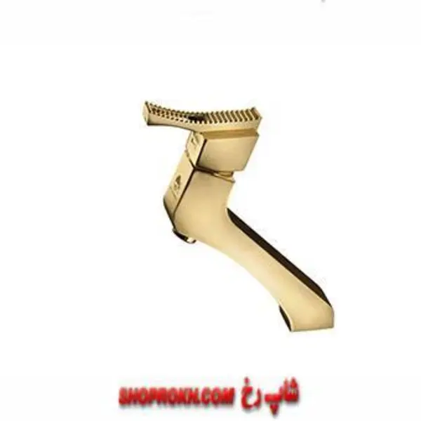 شیر روشویی درخشان مدل پرنس گلد - 6