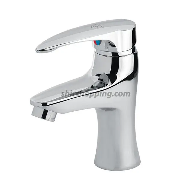 شیر روشویی اهرمی کاویان مدل پروانه استیل - 5
