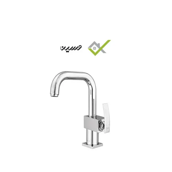 شیر روشویی علم دار کلار مدل نیو فلت - 5