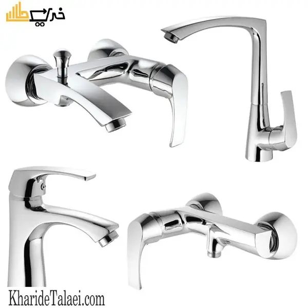 ست کامل شیرآلات البرز روز مدل یونیک - 2