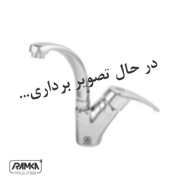 شیر دوش قهرمان مدل باران کروم مشکی - 2