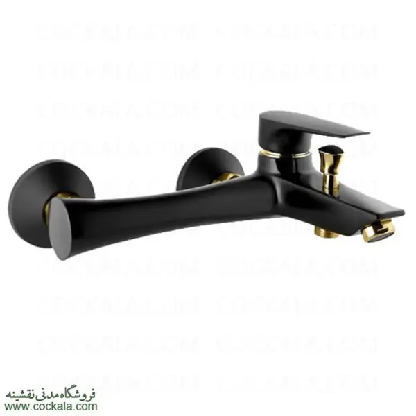 شیر حمام البرز روز مدل کارن مشکی - 6