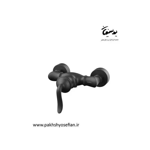 شیر توالت کسری مدل دانوب مشکی - 3