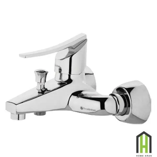 شیر حمام درخشان مدل لوکس وایت - 2