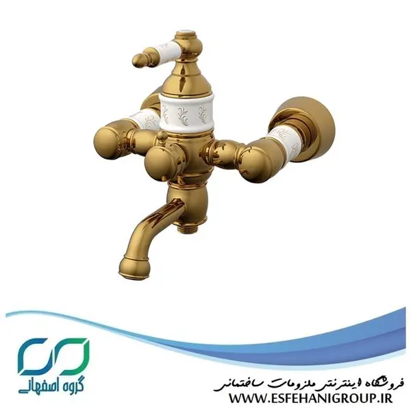 شیر حمام کسری مدل توکیو مشکی طلایی - 3