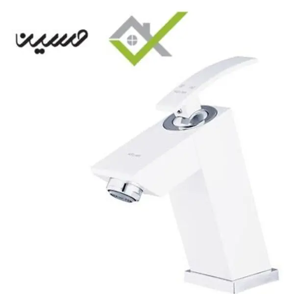 شیر روشویی کلار مدل سوپر فلت سفید - 4