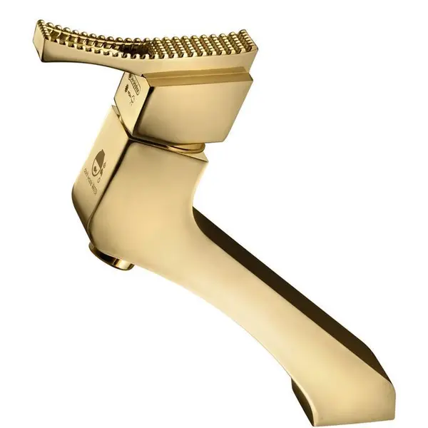 شیر روشویی درخشان مدل پرنس گلد - 3