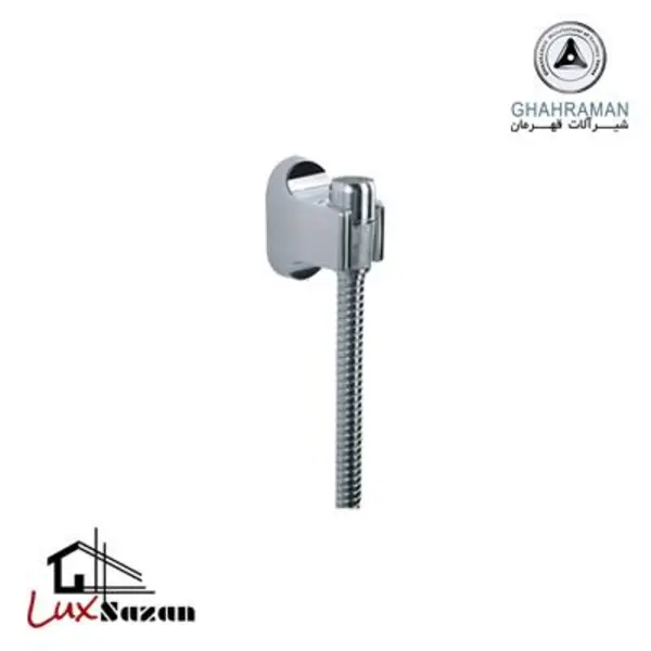 شلنگ توالت شیرآلات بهداشتی قهرمان مدل آلمانی کد 02 - 5
