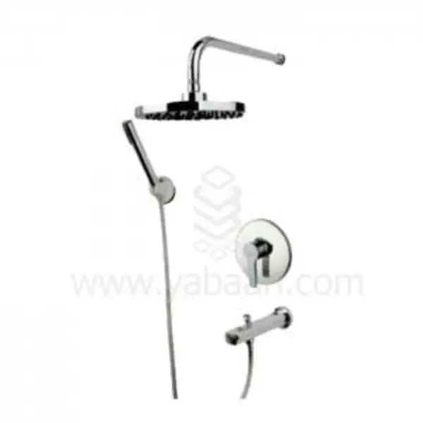 شیر حمام ویوات توکار کلاس1 راسان مدل تنسو/فلت  - 4