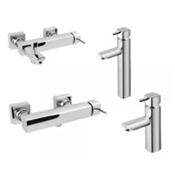 ست شیرآلات یونیک شودر BSK-3724 - 2