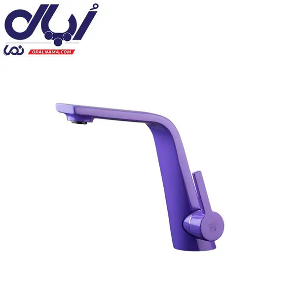 شیر روشویی KWC مدل متیس بنفش - 6