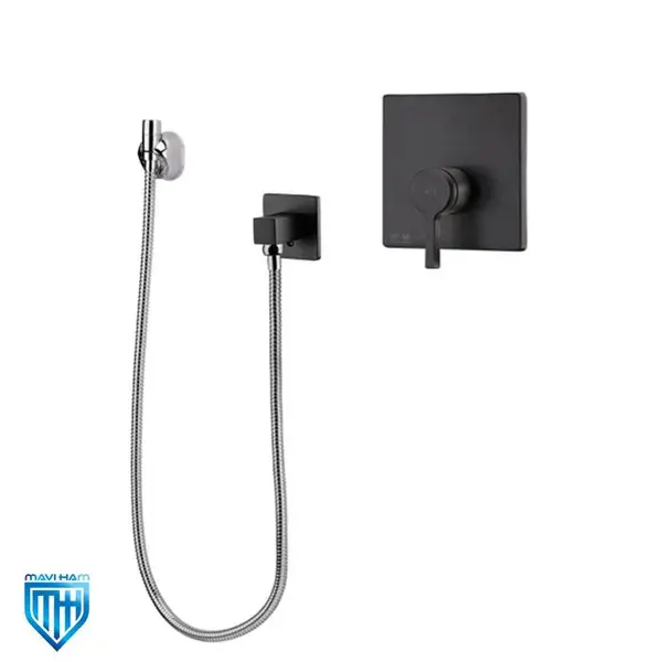 شیر توالت توکار KWC مدل آوا  مشکی - 6