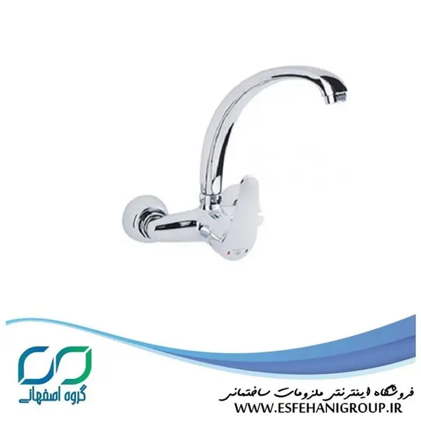 شیر ظرفشویی قهرمان مدل دیواری اسپانیایی - 2