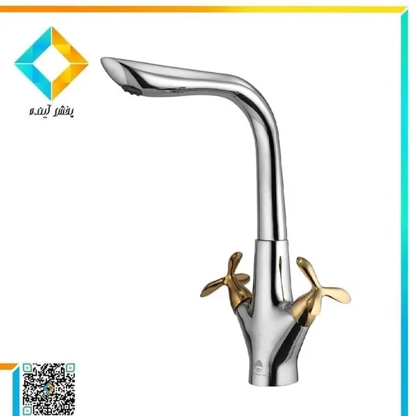شیر ظرفشویی درخشان مدل آنتیک - 5