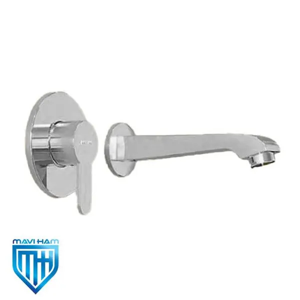 شیر روشویی ویوات توکار راسان مدل تنسو/فلت - 2