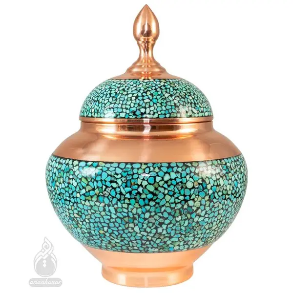 قندان سیبی کوچک فیروزه کوبی حامد کریمی - 2