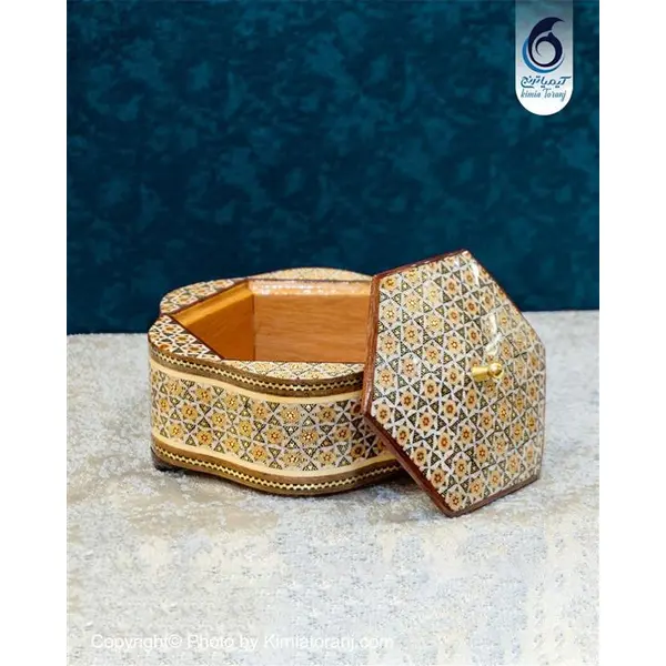شکلات خوری تمام خاتم شش گوش - 2