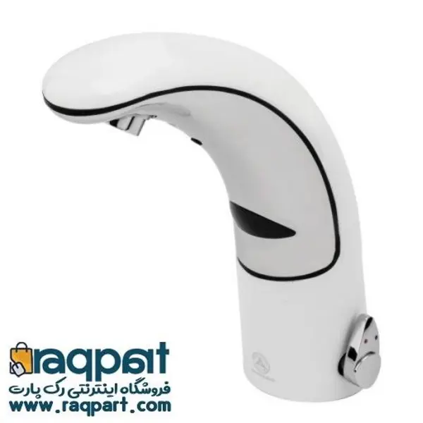 شیر روشویی قهرمان مدل چشمی سفید - 5