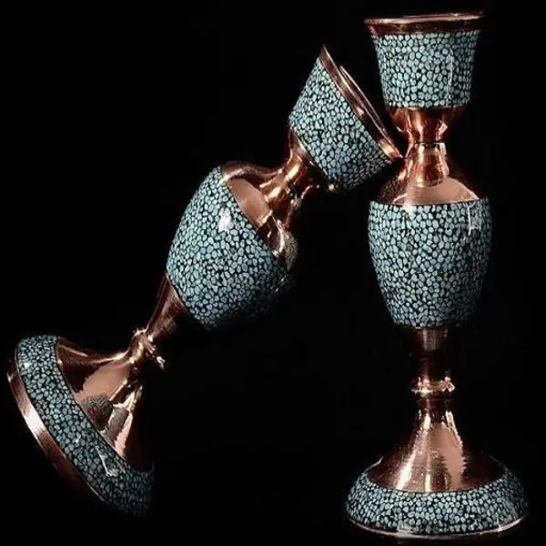 شمعدان فیروزه کوبی - 2