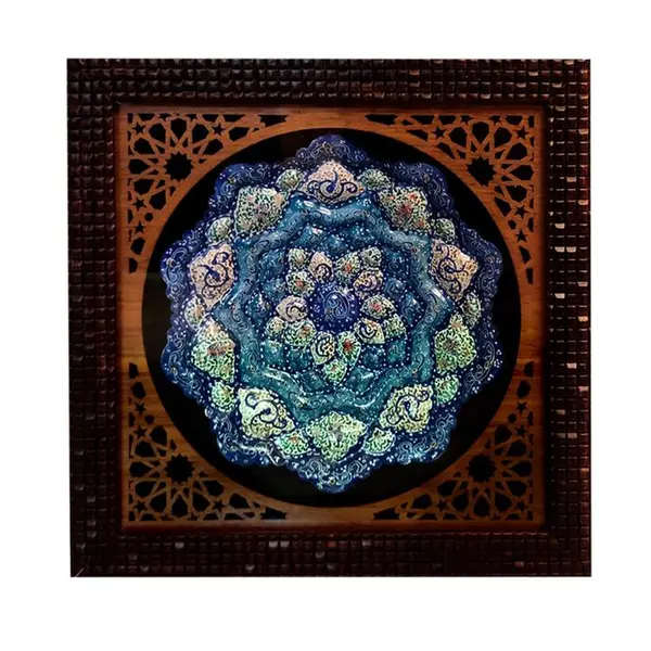 تابلو میناکاری  مدل مشبک - - 2