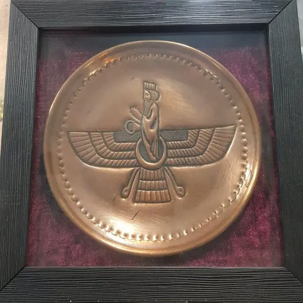 تابلو قلم زنی مسی - 2