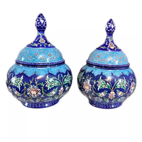 قندان میناکاری مدل 001 - 5