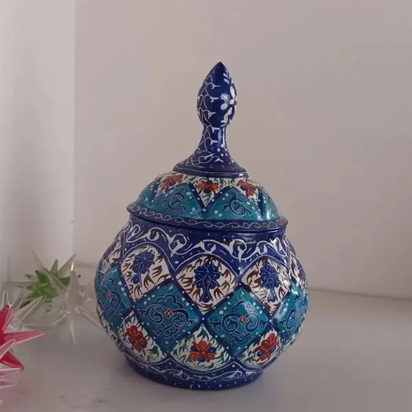 قندان میناکاری مدل 001 - 4