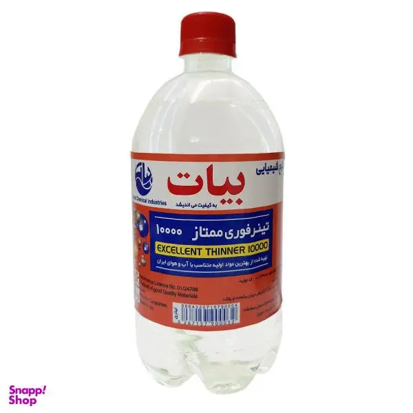 تینر فوری بیات مدل ممتاز 10000 کد7 حجم 1 لیتر - 4