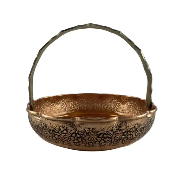 شکلات خوری قلمزنی مدل گلدار کد 13875 - - 2