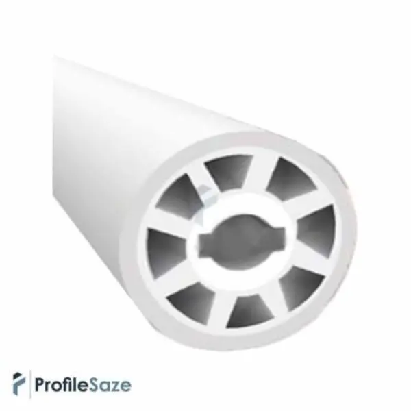 پروفیل نور خطی سیلیکونی گرد قطر 30 کد LSC30 (شاخه 5 متری) - 2