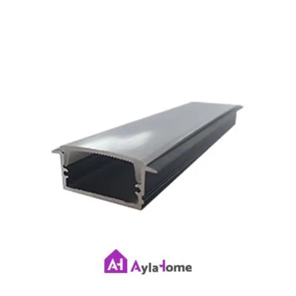 پروفیل نور خطی آلومینیومی 3 سانتی کنافی کد LK3B مشکی (شاخه 3 متری) - 3