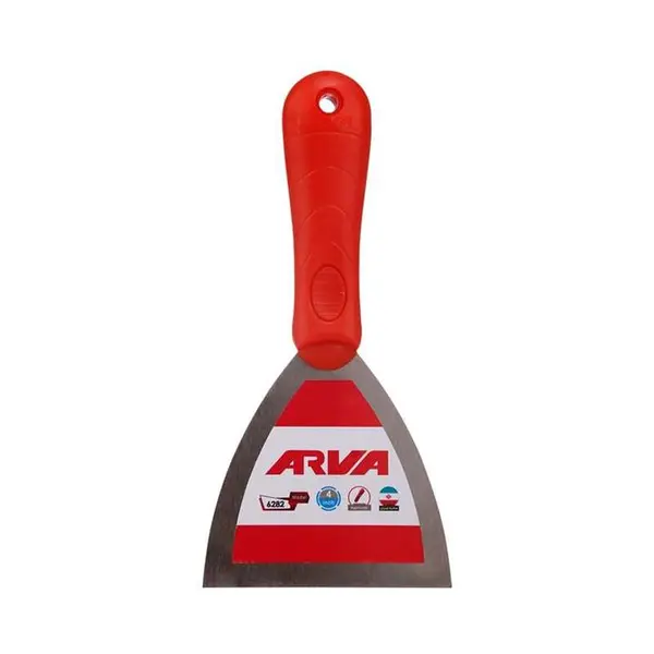 کاردک دسته پلاستیکی سایز 4 اینچ آروا مدل Arva 6282 - 2