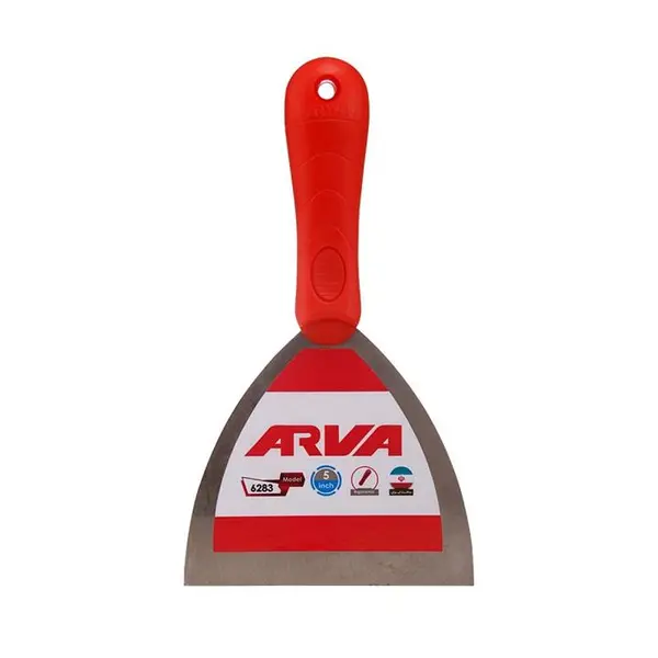 کاردک دسته پلاستیکی سایز 5 اینچ آروا مدل Arva 6283 - 5