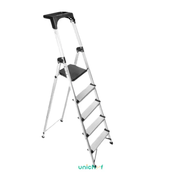 نردبان 5 پله آلومینیومی یونیک کد UN-2305 - 6