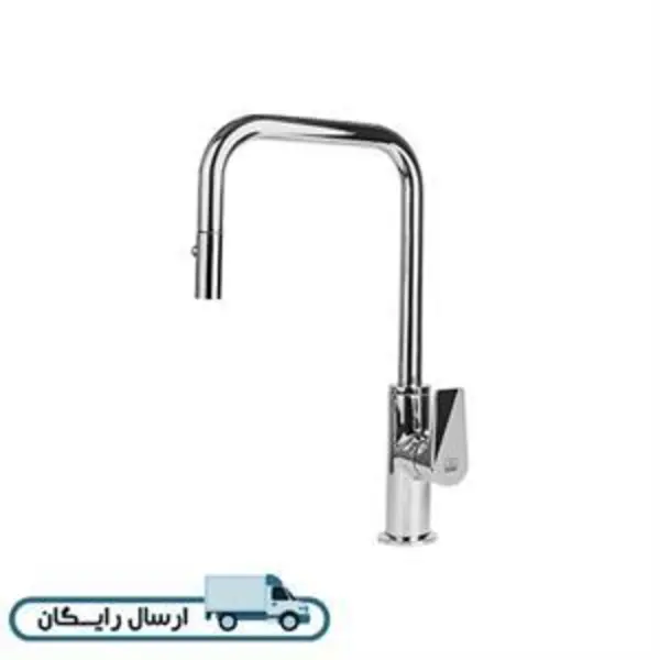 شیر آشپزخانه  KWC مدل ورونا شلنگدار - 5