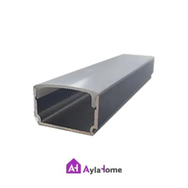پروفیل آلومینیومی نور خطی کد L35-1 مشکی (شاخه 3 متری) - 4