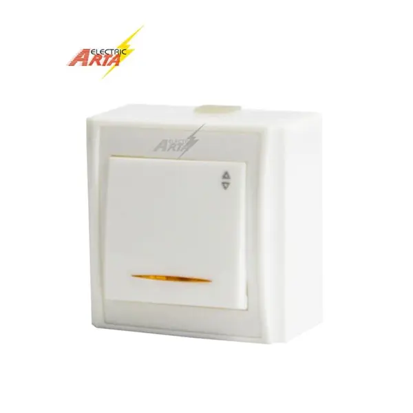 کلید تبدیل روکار خیام الکتریک مدل صدف - 3