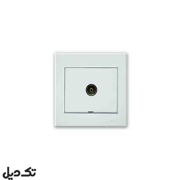 پریز آنتن مشکی مدل اریک آسیا الکتریک - 5