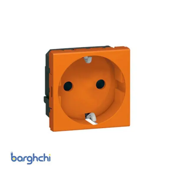 پریز برق ارت دار لگراند نارنجی - 3