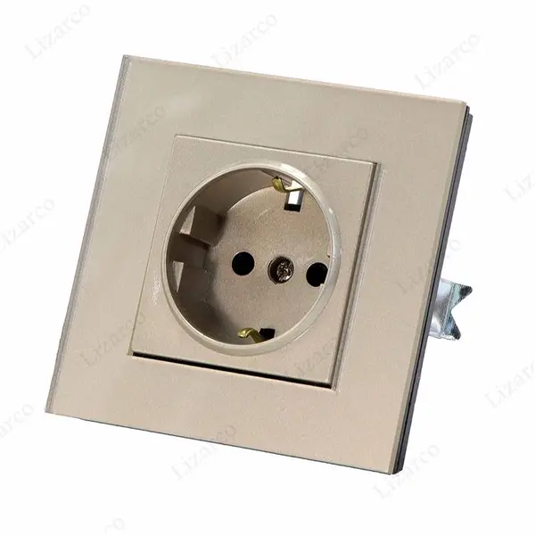پریز ارت محافظ دار کریستال جهان الکتریک - 2