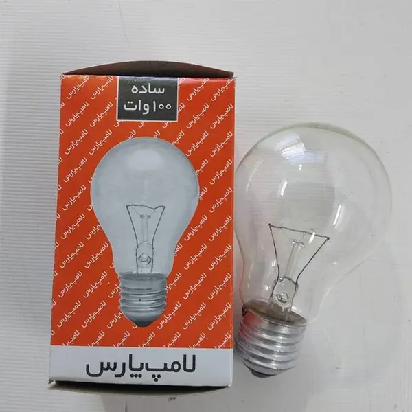 لامپ رشته‌ای 100 وات حبابی پارس شهاب - 4