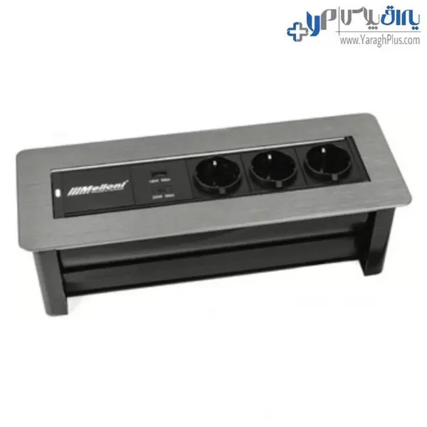پریز توکار برقی تاچ ملونی کد 10064 - 5