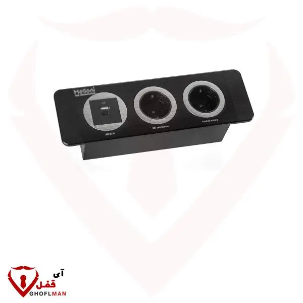 پریز توکار ملونی مدل 10080 - 6