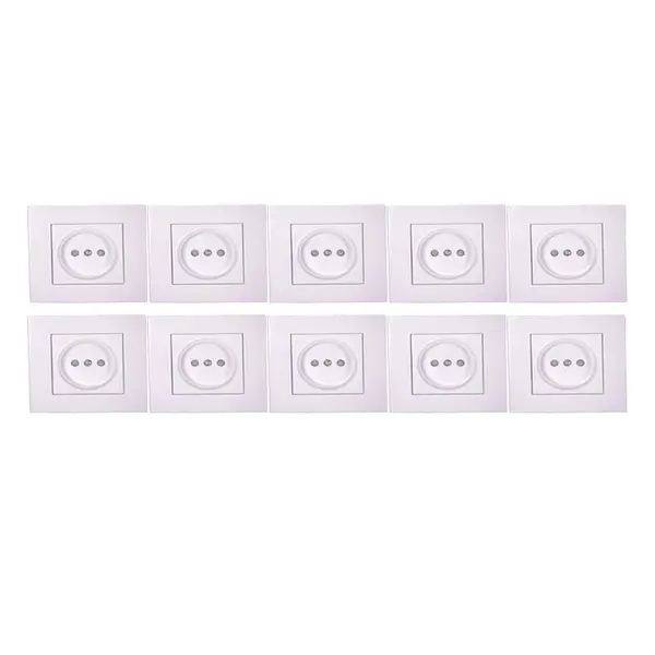 پریز برق بکر کد 111 بسته 10عددی - 2
