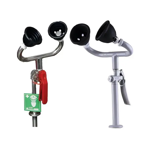 چشم شوی اضطراری رومیزی استیل دوبل 45 درجه بهسان - 2