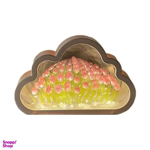 آینه و چراغ خواب دشت لاله کد 673B - 5