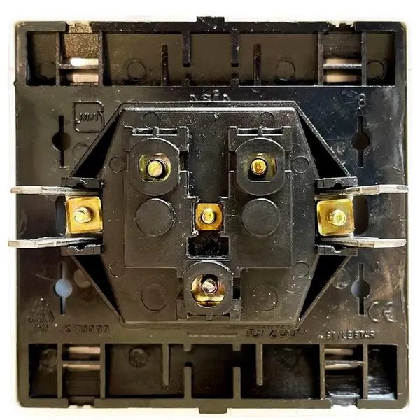 پریز برق ارت دار صنایع آسیا الکتریک مدل NGH-SLV - 3