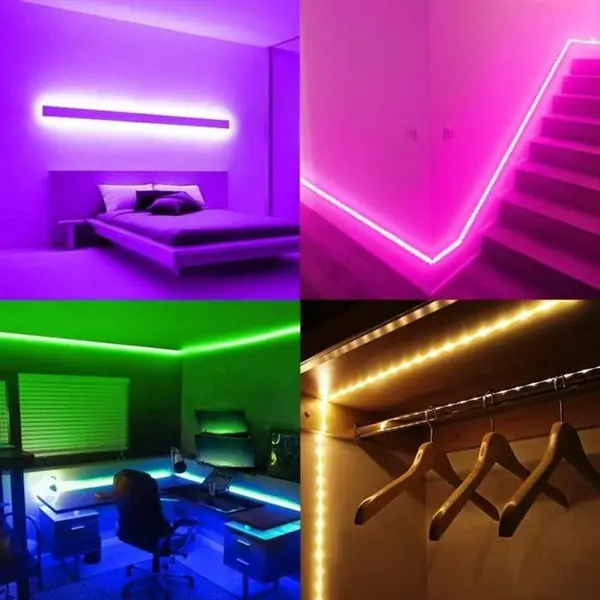 ریسه ال ای دی مدل RGB طول 5 متر - 3